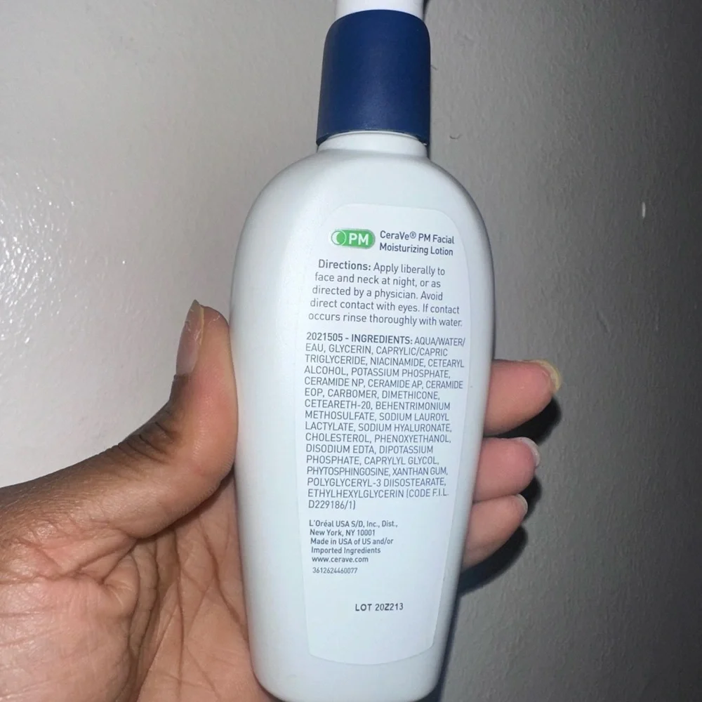 Cerave PM 3fl oz Facial Moisturizing Lotion
